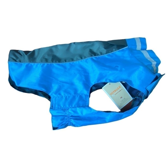 Voyager Dog Windbreaker by Best Pet Supplies - Turquoise, Large NWT - Picture 1 of 9